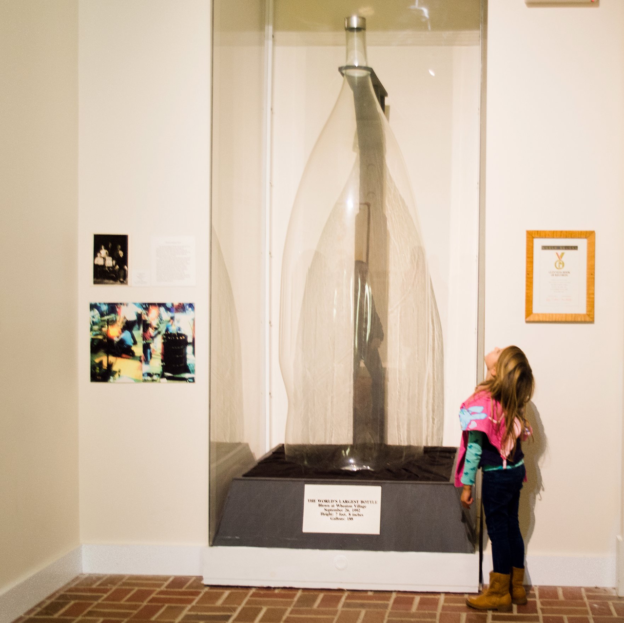 World's Largest Hand-blown Glass Bottle