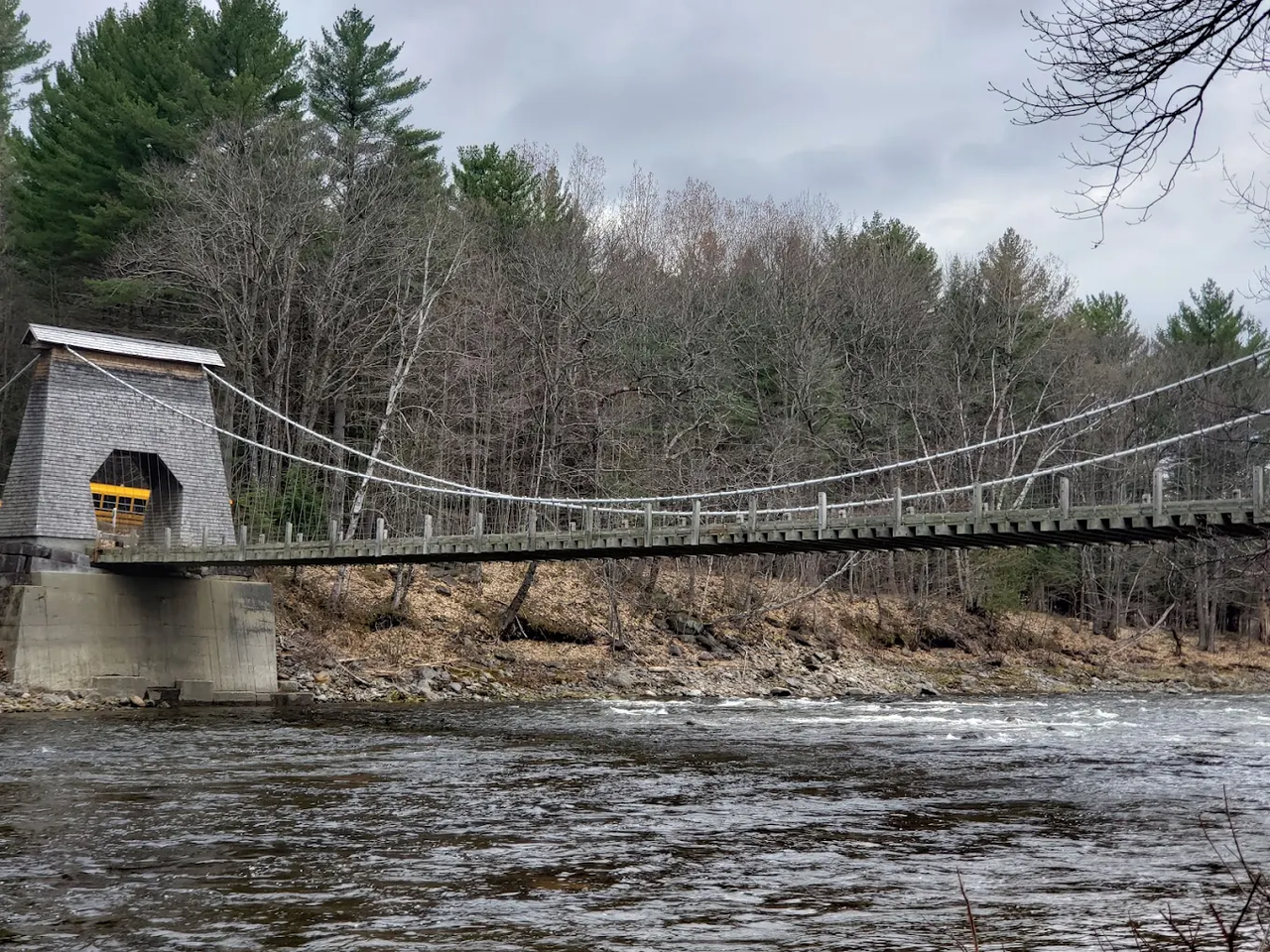 Wire Bridge, New Portland